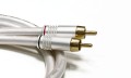 fot.  Interkonekt stereo RCA KáCsa Silver Line.