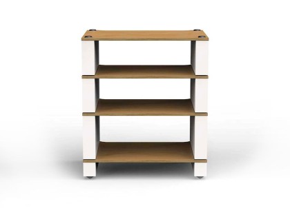 BLOK Stax 2G 4-Shelf Ash White Satin