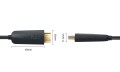 fot. Kabel optyczny HDMI 2.0b FIBBR Ultra Pro 20 m.