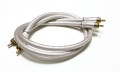 fot.  Interkonekt stereo RCA KáCsa Silver Line.