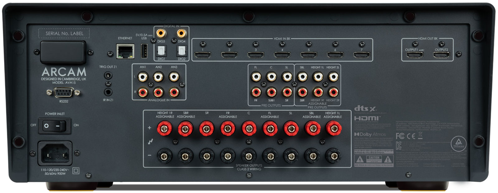Złącza ARCAM AVA15