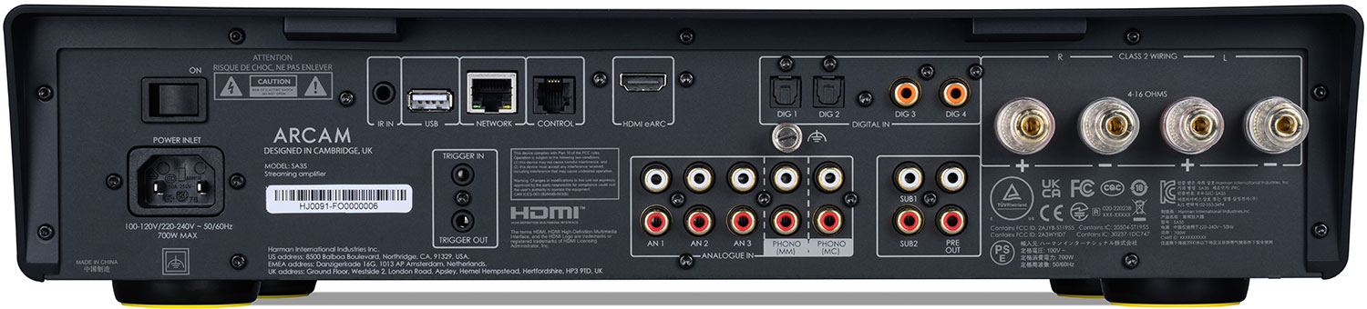 Złącza ARCAM SA35