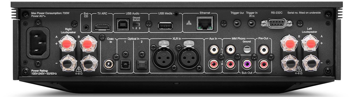 Złącza CAMBRIDGE AUDIO EVO 150 SE