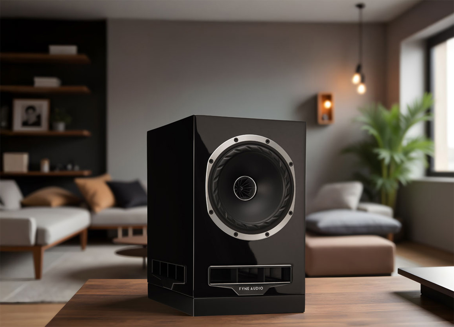 FYNE AUDIO F500 S Black Piano Gloss