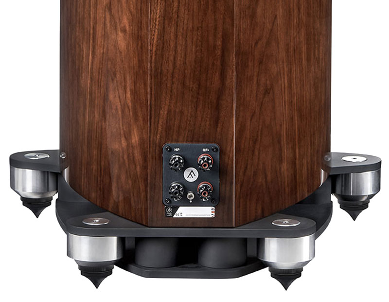 Złącza FYNE AUDIO F702SP Piano Gloss Walnut