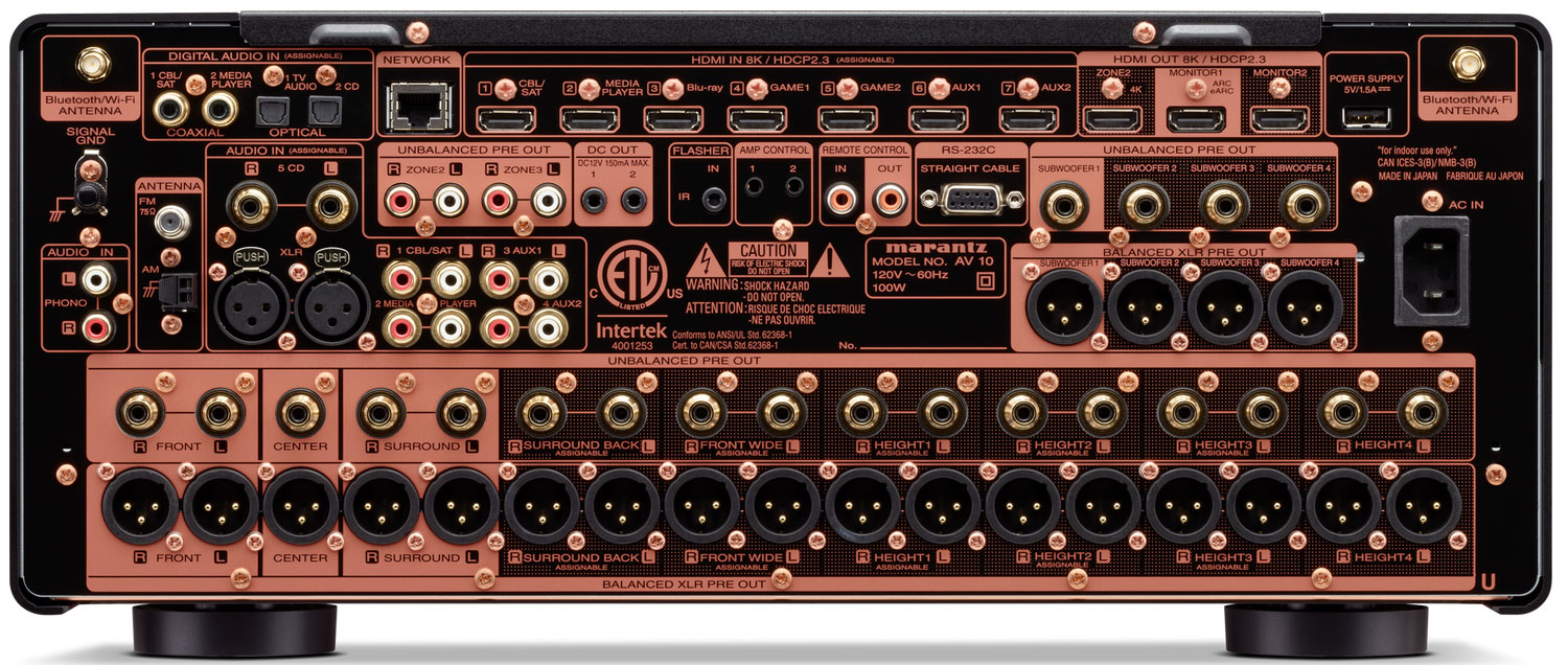 Złącza MARANTZ AV 10