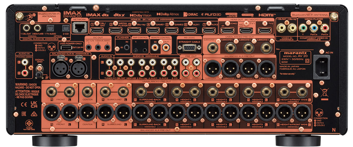 Złącza MARANTZ AV 20