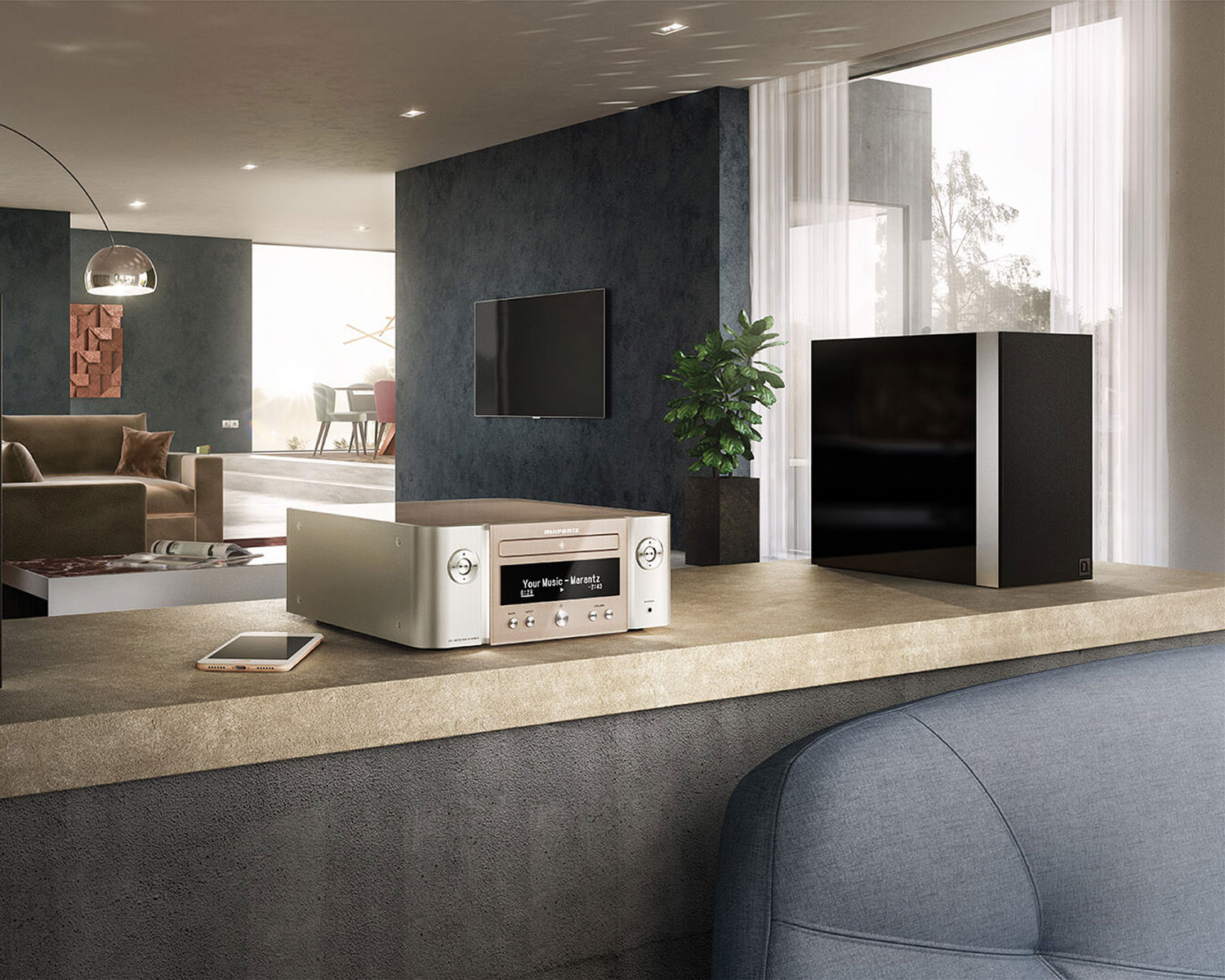 MARANTZ Melody X MCR612 Premium Silver