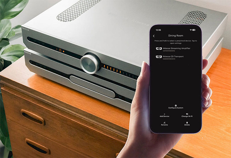 Aplikacja ROKSAN ATTESSA Streaming Amplifier