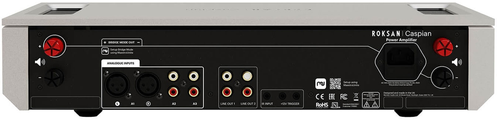 Złącza Złącza ROKSAN CASPIAN 4G Power Amplifier