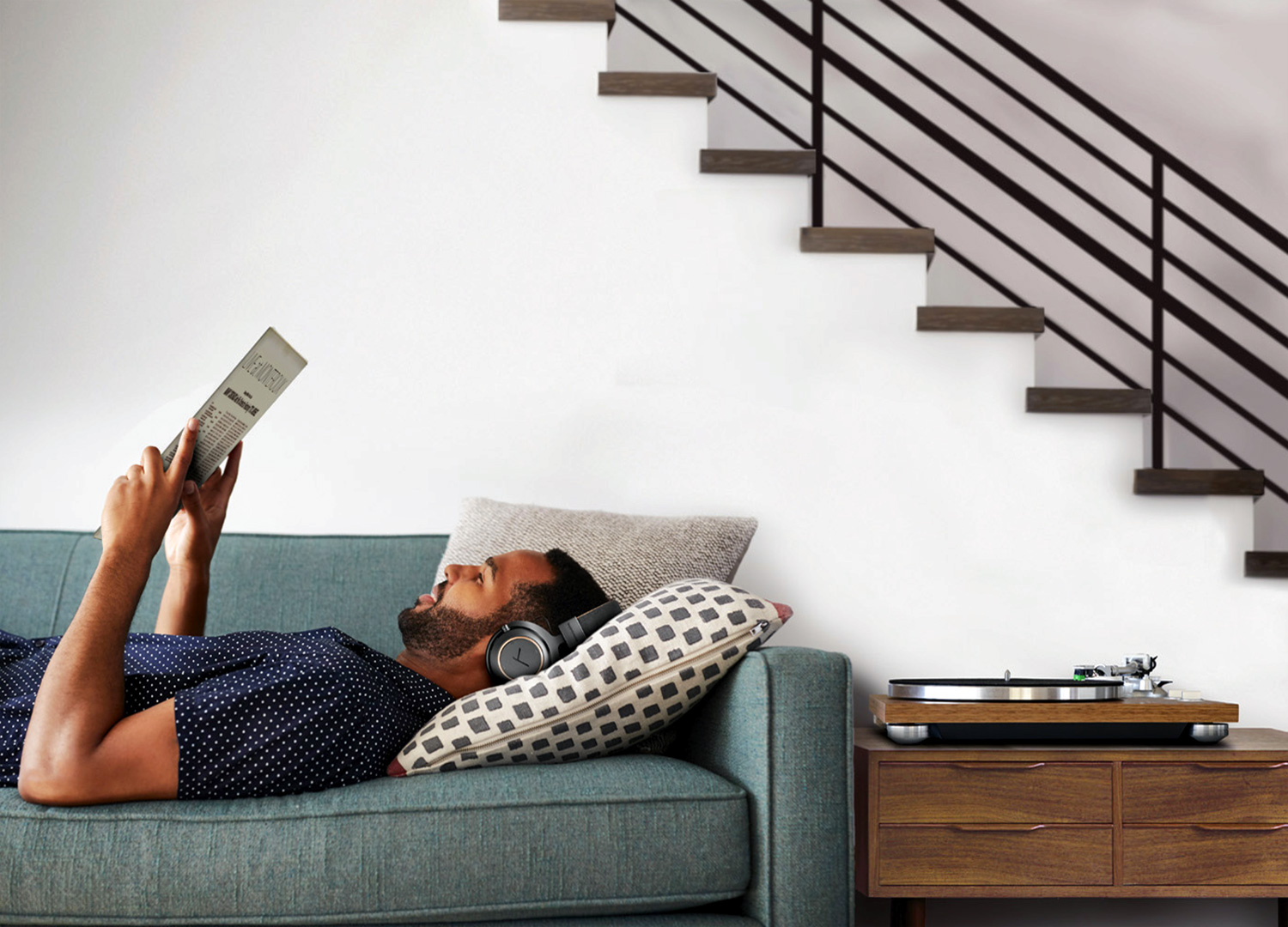 TEAC TN-400BT-X Walnut