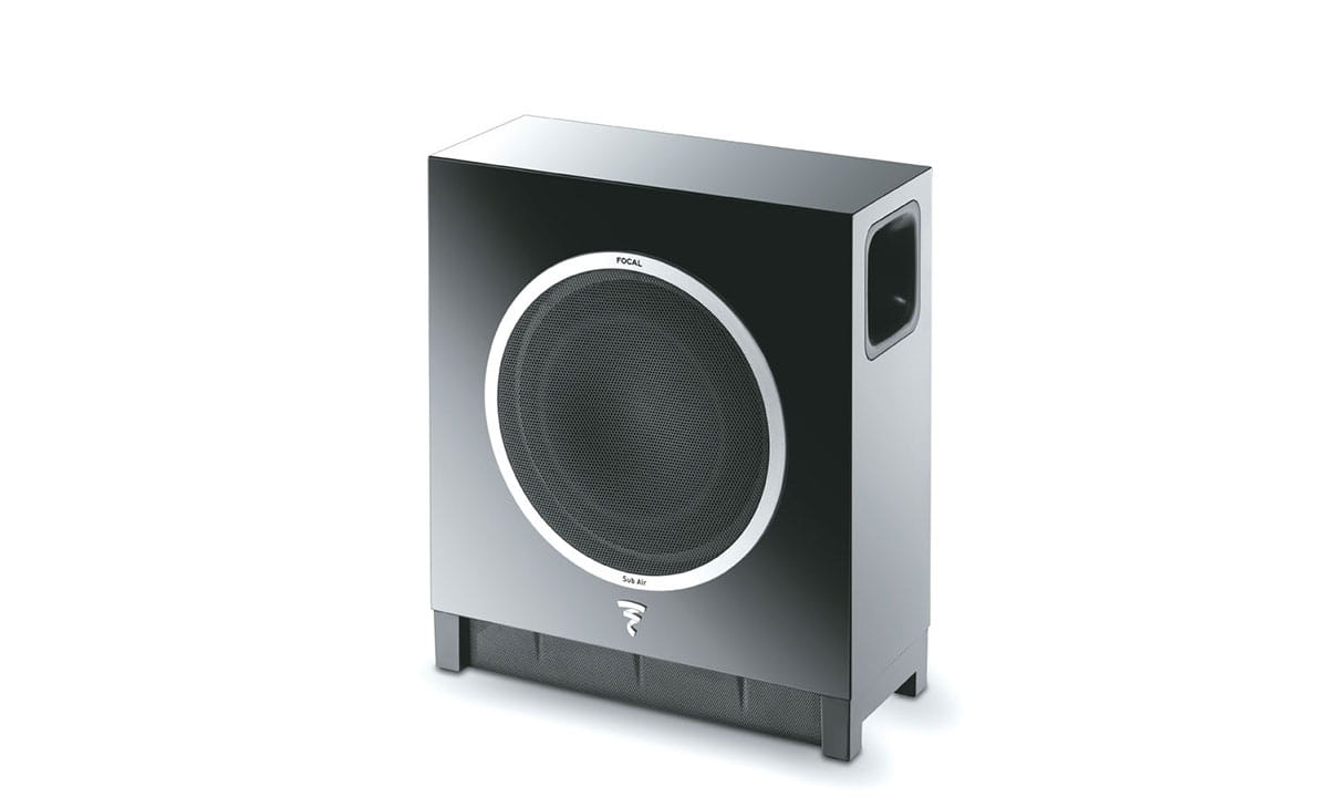 fot. Subwoofer FOCAL Sub Air lakierowany na czarno.